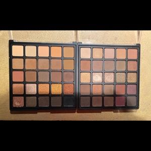 Morphe Bronzed Mocha & Copper Spice palettes